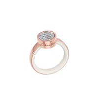 Anneau Chantecler Femme in Or rosé Diamante 41139-15 - 41139-15